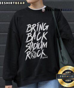 Top Kissin Dynamite Bring Back Stadium Rock sweatshirt featuring bold graphics and a stylish design for rock music fans.