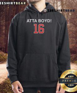 Top Matthew Boyd Atta Boyd 16 Chicago Cubs Hoodie showcasing team colors and logo, perfect for Cubs fans.