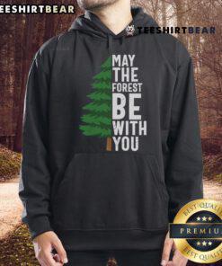 Top May The Forest Be With You Hoodie featuring a nature-inspired design in vibrant colors, perfect for eco-conscious fashion.