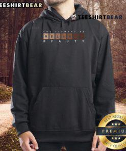 Stylish Top Melanin The Element of Beauty Hoodie showcasing vibrant design celebrating melanin beauty in fashion.