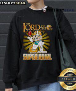 Alt Text: Top Mickey Mouse The Lord of the Super Bowl Pittsburgh Steelers Sweatshirt featuring vibrant graphics and team colors.