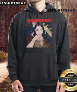 Alt Text: Top MsBreewc Lengan Pendek Kaos Distro Hoodie in stylish design, perfect for casual wear and street fashion.