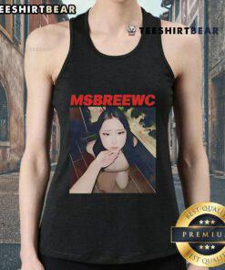 Stylish Top MsBreewc Lengan Pendek Kaos Distro Tank Top in vibrant colors, perfect for casual summer wear.