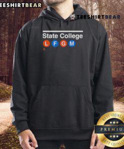 Top State College LFGM Hoodie featuring a stylish design, perfect for students and alumni of Top State College.