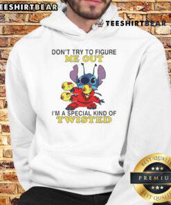 Top Stitch hoodie featuring a unique 'Don't Try to Figure Me Out' design, perfect for a special kind of twisted style.