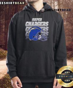 Top Super Chargers Los Angeles Chargers hoodie in vibrant team colors, perfect for fans and game day apparel.