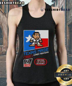 Top Texas Made Leroy Montoya Tank Top in vibrant colors, perfect for casual summer wear and showcasing local style.