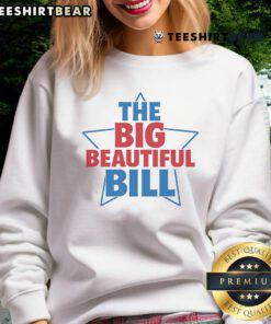 Cozy Top-The-Big-Beautiful-Bill sweatshirt in vibrant colors, perfect for casual wear and stylish comfort.