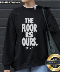 Top-the-Floor WNBA Nike sweatshirt featuring bold graphics and a comfortable fit for fans and athletes alike.