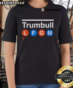 Top Trumbull LFGM Ladies Tee featuring stylish design and comfortable fit for women, perfect for casual wear.