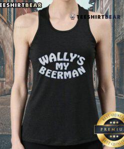 Top Wally's My Beerman Tank Top featuring a stylish design perfect for summer outings and beer lovers.