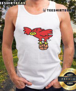 Stylish Awesome Atlanta Hawk Bird Art Tank Top featuring vibrant colors and a unique design for bird lovers.