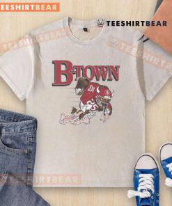 Awesome B-Town Hoosiers Indiana Hoosier The Bison washed t-shirt in vibrant colors, perfect for fans and casual wear.