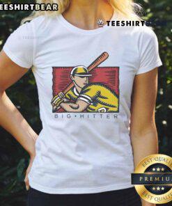 Awesome Big Hitter Ross Geller Ladies Tee featuring a stylish design inspired by the iconic TV character.
