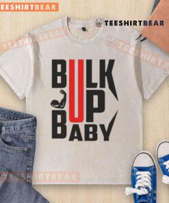 Awesome Bulk Up Baby Washed T-Shirt in soft cotton, perfect for stylish toddlers, featuring a trendy design and comfortable fit.