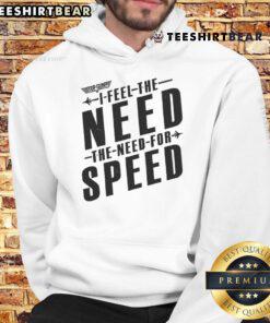 Awesome 'I Feel The Need For Speed' Hoodie in vibrant colors, perfect for racing enthusiasts and casual wear.