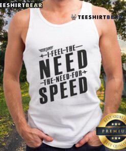 Awesome I Feel The Need For Speed Tank Top in vibrant colors, perfect for racing enthusiasts and casual wear.