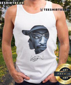 Ichiro Suzuki sunglasses art signature tank top featuring vibrant design and iconic player tribute.