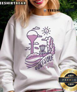 Awesome Ledgestone Fan Disc Golf Sweatshirt featuring a stylish design, perfect for disc golf enthusiasts.
