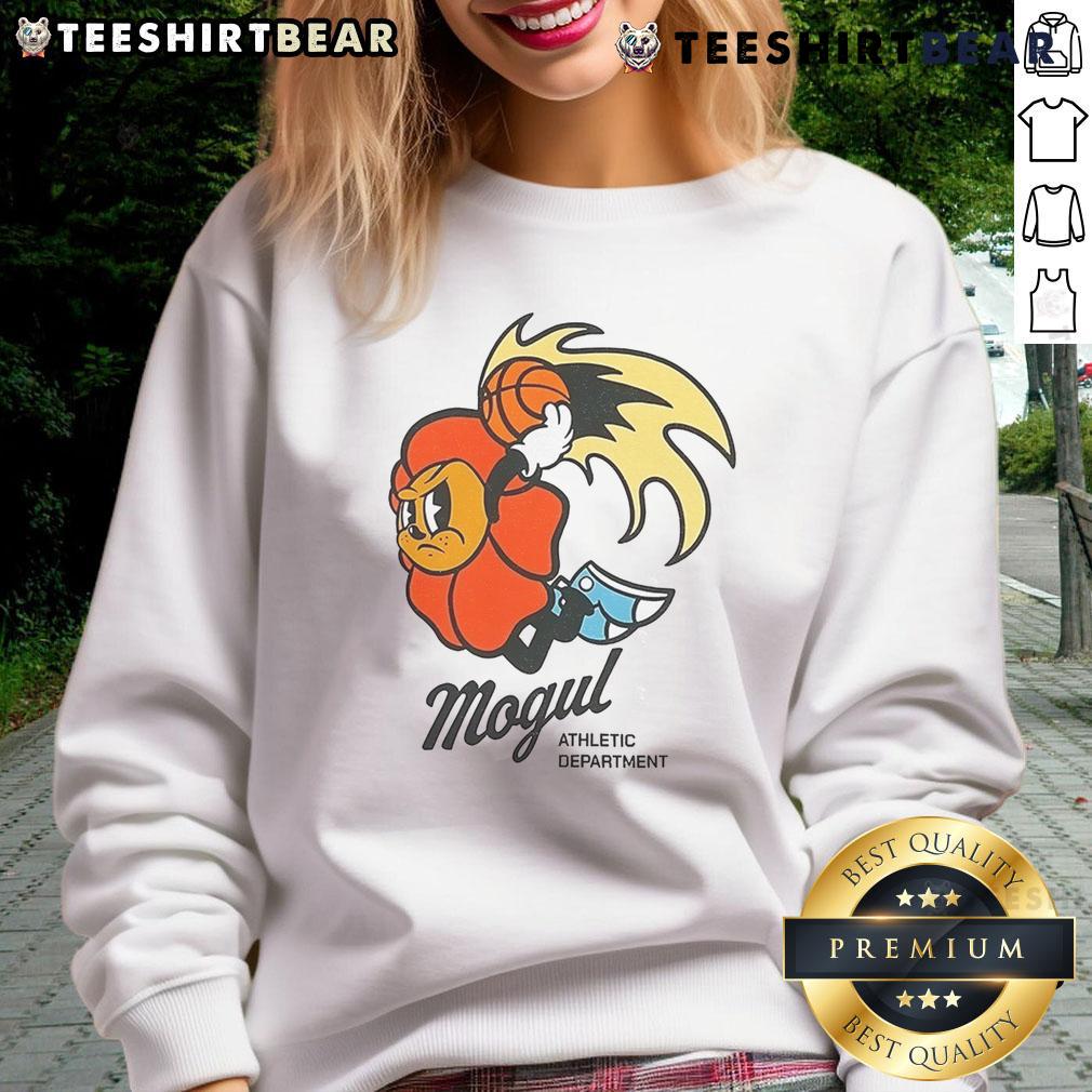 Alt Text: Awesome Ludwig Mogul Athletics Dunk Sweatshirt in vibrant colors, perfect for sports enthusiasts and streetwear lovers.