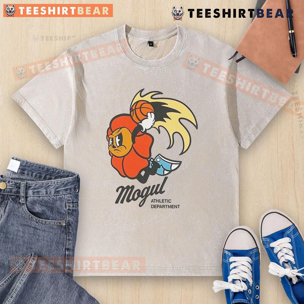 Awesome Ludwig Mogul Athletics Dunk Washed T-Shirt featuring a stylish design perfect for sports enthusiasts and casual wear.