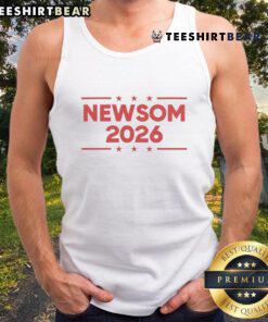 Awesomenewsom 2026 logo tank top featuring a stylish design, perfect for casual wear and showcasing your support.