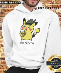 Adorable Cute Bierkachu Pikachu beer hoodie featuring a playful design perfect for fans of Pokmon and craft beer.