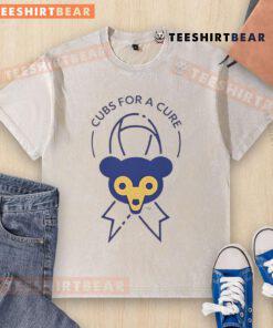 Alt Text: Cute Cubs for a Cure washed t-shirt featuring adorable cub graphics, perfect for casual wear and supporting a good cause.
