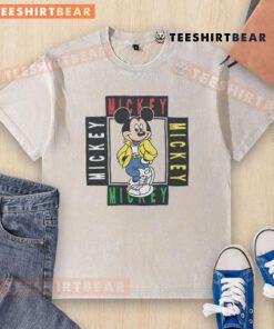80s washed t-shirt featuring a cute Mickey Mouse graphic, perfect for retro Disney fans and casual wear enthusiasts.