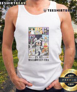 Cute vintage Disney tank top for Halloween featuring classic characters and a playful design, perfect for festive wear.