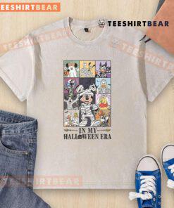 Vintage Disney Halloween-era washed t-shirt featuring cute characters, perfect for festive seasonal outfits.