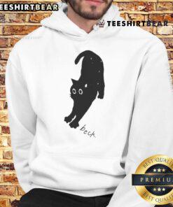 Cute Wave to Earth Beck Cat Hoodie featuring an adorable cat design, perfect for cat lovers and cozy fashion enthusiasts.