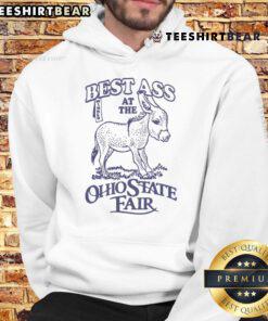 Funny Best Ass at the Ohio State Fair Hoodie featuring playful text and vibrant colors, perfect for fairgoers and humor lovers.