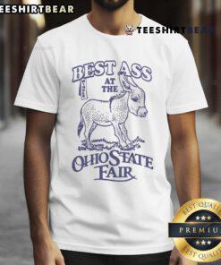 Funny Best Ass At The Ohio State Fair T-Shirt featuring playful graphics and vibrant colors perfect for fairgoers.