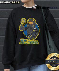 Funny Dive Boy sweatshirt featuring a Helldivers mash-up design, perfect for gamers and humor enthusiasts.