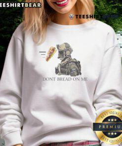Funny Dons Bread On Me Sandwich sweatshirt featuring a humorous graphic design, perfect for food lovers and casual wear.