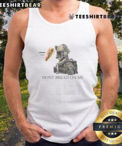 Funny Dons Bread On Me Sandwich Tank Top featuring a humorous graphic design, perfect for casual summer outings.