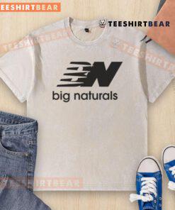 Alt Text: Good Big Naturals Benno logo on a washed t-shirt, featuring a casual design perfect for everyday wear.
