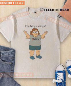 Alt Text: Good Nascr Fly Bingo Wings Washed T-Shirt featuring a stylish design, perfect for casual wear and race day.