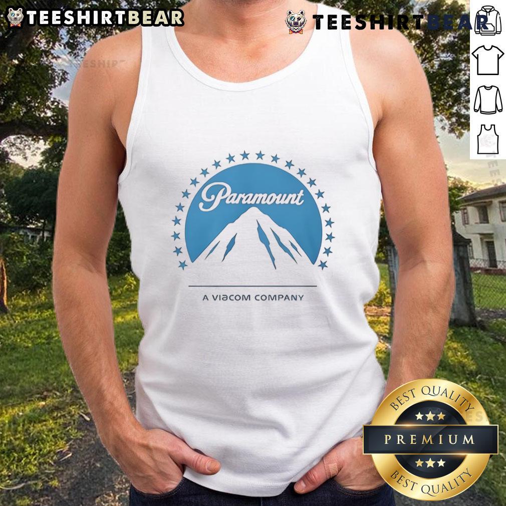 Good Paramount A Viacom Company tank top featuring a stylish design, perfect for casual wear and showcasing brand pride.
