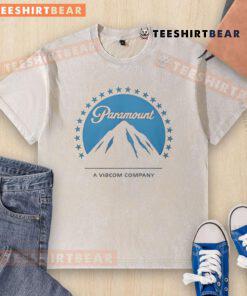 Good Paramount A Viacom Company washed t-shirt in soft fabric, featuring a classic fit and vibrant logo design.