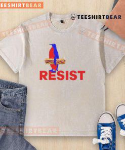 Good Subsandwich Resist Penguins washed t-shirt featuring a colorful penguin graphic on a casual, stylish design.