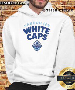 Alt Text: Thomas Muller wearing a Vancouver Whitecaps FC hoodie, showcasing team spirit and stylish sportswear fashion.