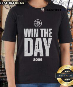 Good Vandegrift Win The Day 2026 Ladies Tee featuring a stylish design perfect for fans and supporters.