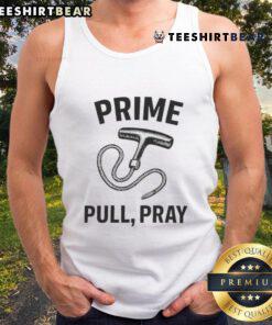 Happy Prime Pull Pray Tank Top in vibrant colors, perfect for casual wear and expressing positivity.