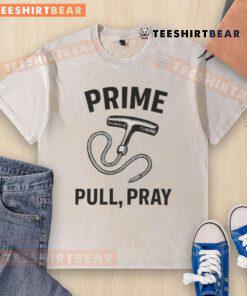 Happy Prime Pull Pray Washed T-Shirt in vibrant colors, showcasing a relaxed fit and stylish design for casual wear.