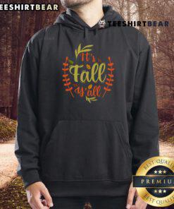 Cozy 'Nice It's Fall Y'all' Thanksgiving hoodie in autumn colors, perfect for celebrating the season in style.