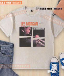 Official Lee Morgan The Procrastinator album cover on a washed t-shirt, showcasing vibrant artwork and vintage style.