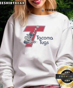 Alt Text: Official Tacoma Tugs Baseball Logo Sweatshirt featuring a vibrant logo on a comfortable, stylish design.