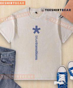 Official The Hunna Blue Transitions Washed T-Shirt featuring a stylish design and comfortable fit for fans.